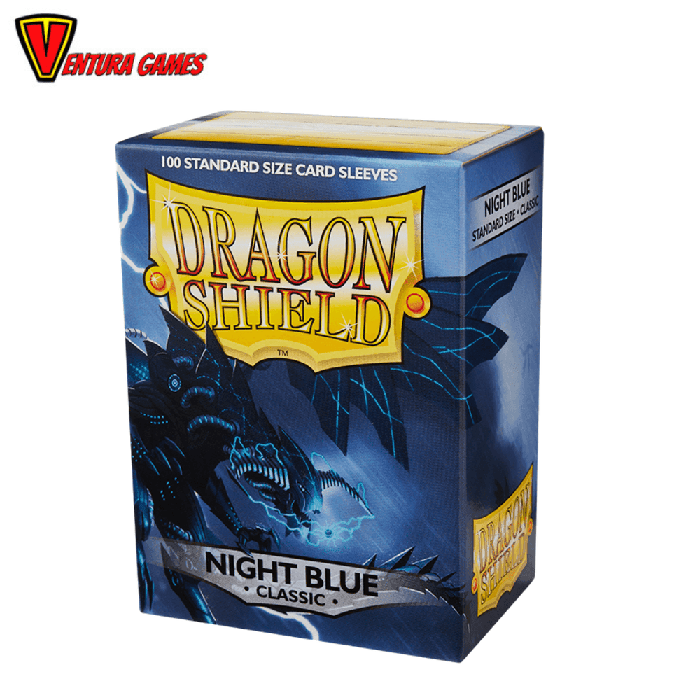 Dragon Shield Standard Sleeves - Night Blue (100 Sleeves) - Ventura Games