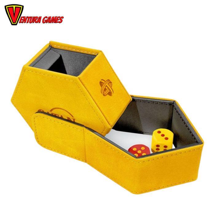 Gamegenic - Catan Hexatower - Yellow - Ventura Games