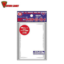 KMC Small Sleeves - Character Guard Clear With Florals 60 Oversized Sleeves - Ventura Games