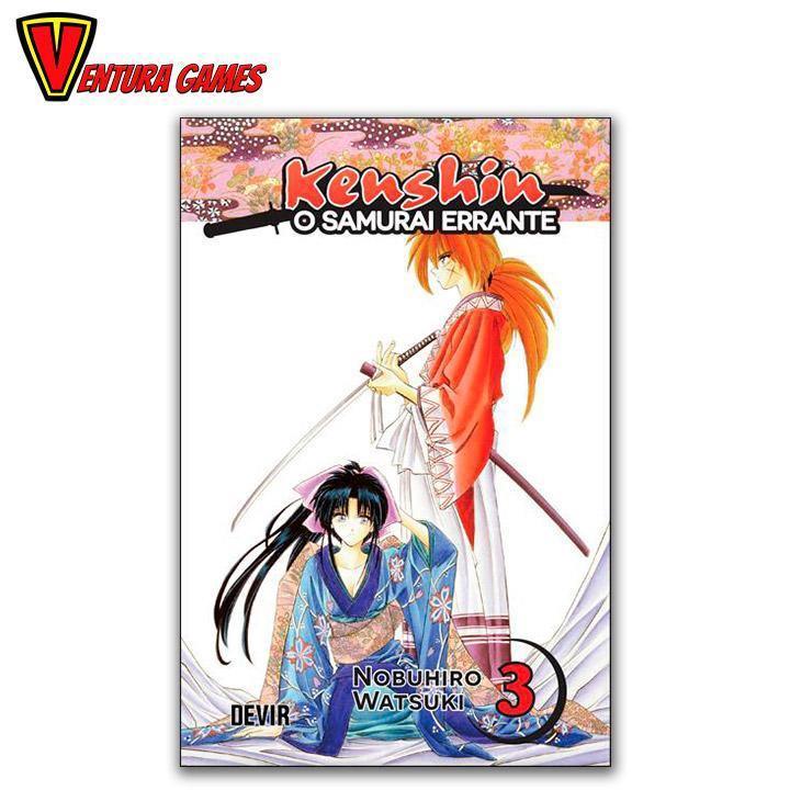 Mangá: Kenshin: O Samurai Errante N.º 3 - Ventura Games