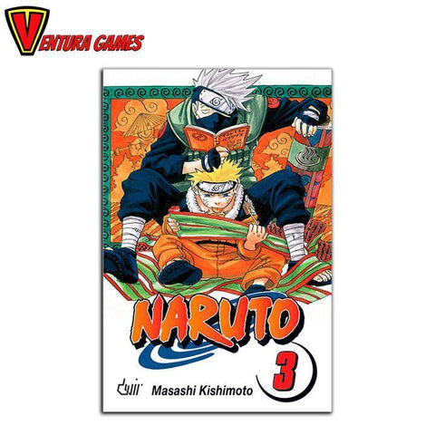 Mangá - Naruto N.º3: Tudo por um Sonho - Ventura Games