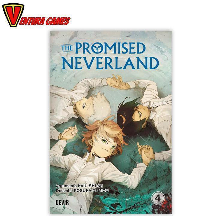 Mangá: The Promised Neverland N.º 4: Quero viver! - Ventura Games