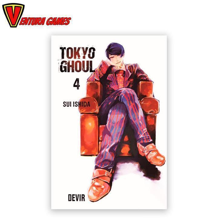 Mangá: Tokyo Ghoul - Volume 4 - Ventura Games