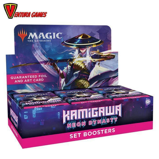 MTG - Kamigawa Neon Dynasty Set Booster Display (30 Packs) - EN - Ventura Games