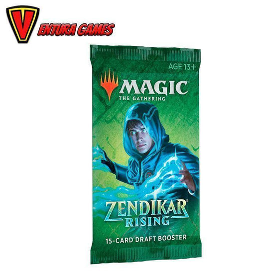 MTG - Zendikar Rising Draft Booster | Magic: The Gathering - Ventura Games