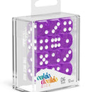 Oakie Doakie Dice D6 Dice 16 mm Speckled - Purple (12) Dice Oakie Doakie Dice - Ventura Games