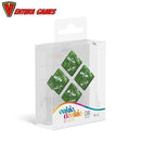 Oakie Doakie Dice - D8 (4 Dice) Marble, Green - Ventura Games