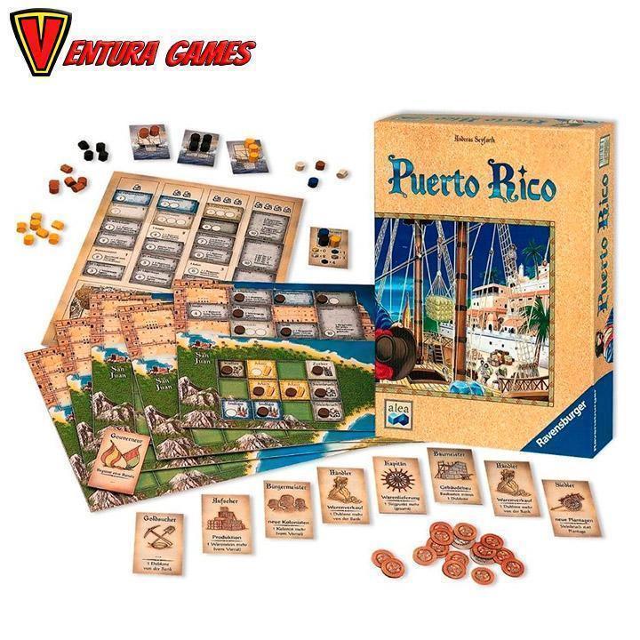 Puerto Rico - Board Game - Ventura Games