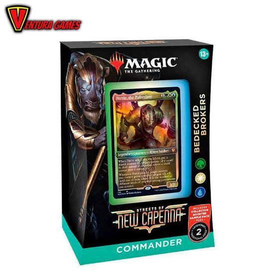 Streets Of New Capenna Commander Deck - Bedecked Brokers | Magic the G Ventura Games Streets Of New Capenna Commander Deck - Bedecked Brokers | Magic the G Ventura Games