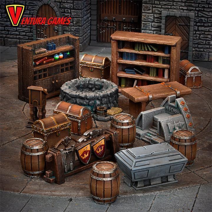 Terrain Crate: Dungeon Essentials (Rebranded Product) - Ventura Games