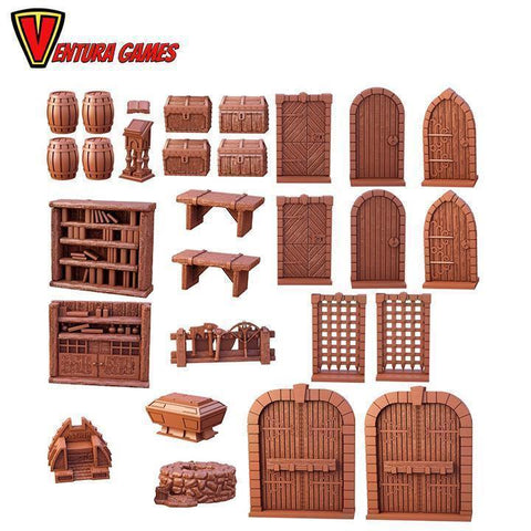 Terrain Crate: Dungeon Essentials (Rebranded Product) - Ventura Games