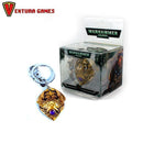 Warhammer 40K: Custodian Shoulder Plate Keychain - Ventura Games