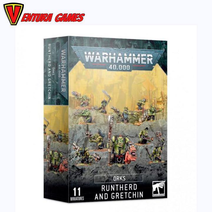 Warhammer 40K: Ork Runtherd and Gretchin - Ventura Games