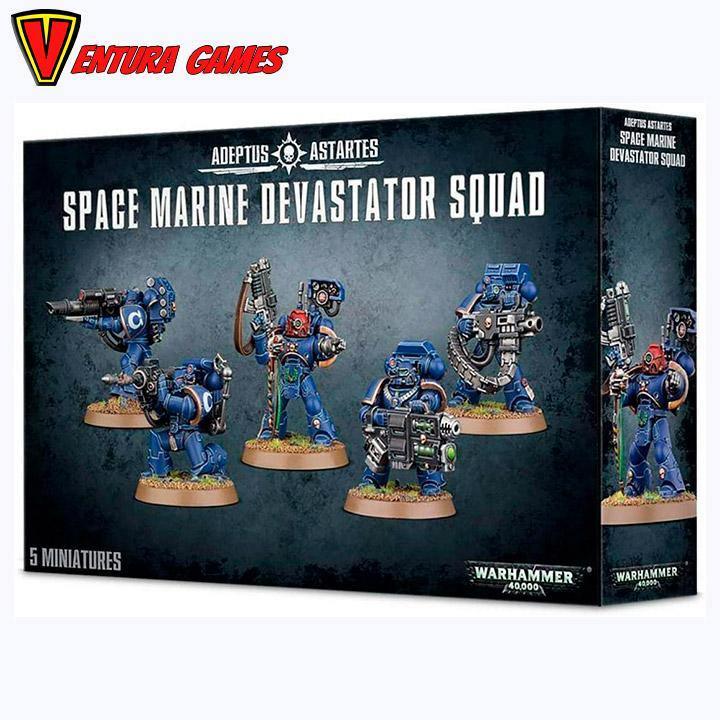 Warhammer 40K Space Marine Devastator Squad - Ventura Games