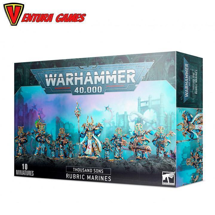 Warhammer 40K - Thousand Sons: Rubric Marines - Ventura Games